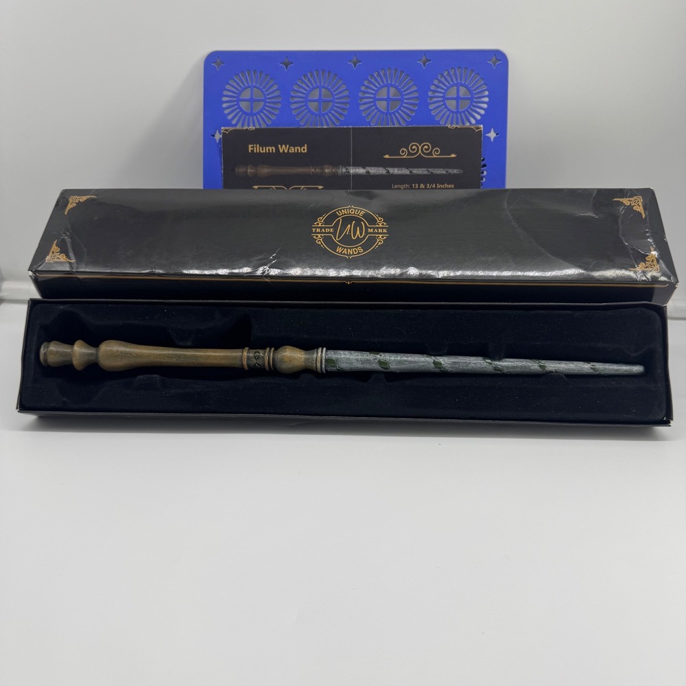 Geek Gear Unique Wands - Filum Wand (Complete with Box & Card)